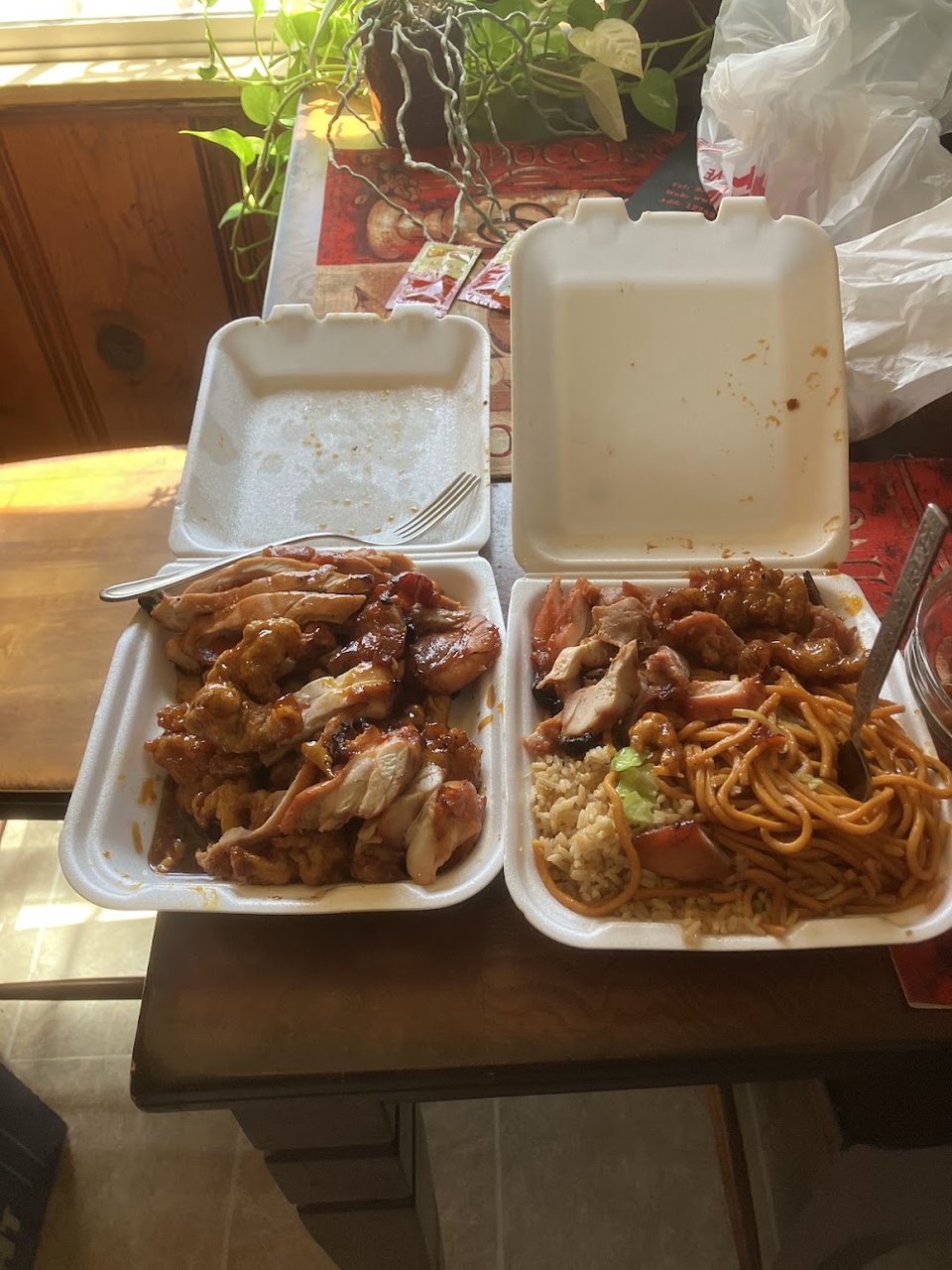 Chicken Noodles Rice